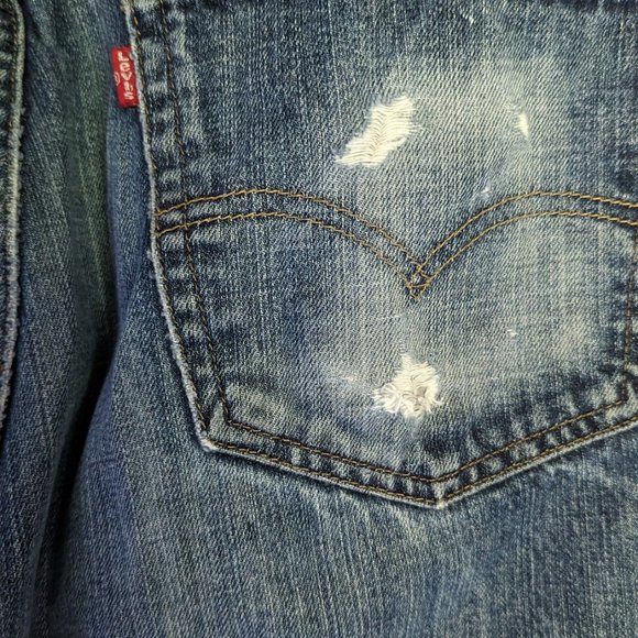 💖HP💖 3 Pair - Used Distressed Men's Work Jean Bundle - Picture 11 of 16